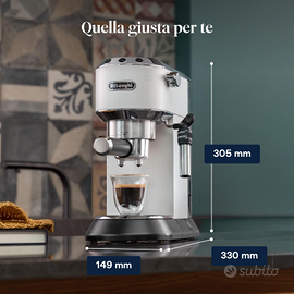 De’Longhi Dedica EC685.W macchina da caffè
