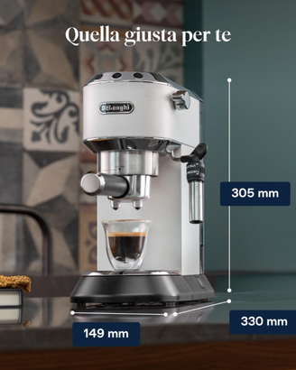 De’Longhi Dedica EC685.W macchina da caffè