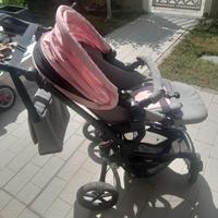 passeggino bimba e alzatina sedia