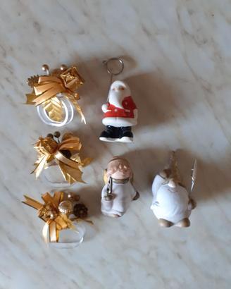 Tavola di Natale 3 portatovaglioli e 3 segnaposto