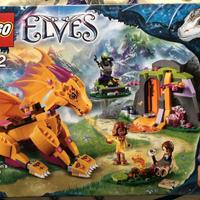 Lego Elves 41175 La Grotta Lavica Del Dragone Di F