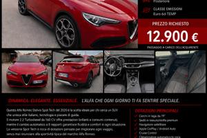 Alfa romeo stelvio sport tech 2020 160cv
