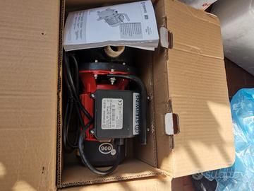 pompa acqua elettrica e bobina  100 Mt 