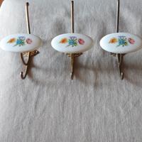 appendi abiti vintage anni 50 / 60 ottone 