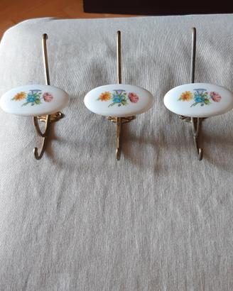 appendi abiti vintage anni 50 / 60 ottone 