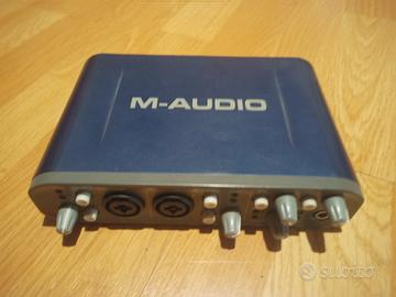 scheda audio m audio fast track pro