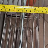 CESTINO PORTAOGGETTI I 24 CROMATO, altezza 115-