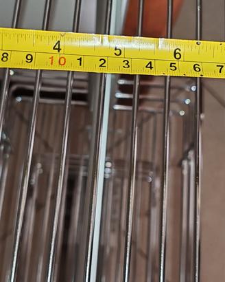 CESTINO PORTAOGGETTI I 24 CROMATO, altezza 115-