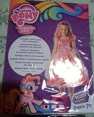 Costume Carnevale Minipony Pinkie Pie