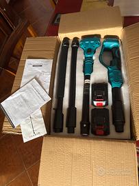 Decespugliatore mini-tagliasega + batterie 6 in 1