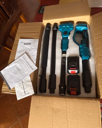 Decespugliatore mini-tagliasega + batterie 6 in 1