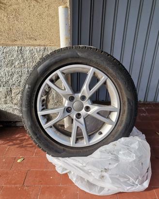 Cerchioni 17pollici Audi q3 con gomme invernali