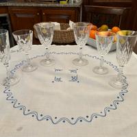 Set di bicchieri in cristallo