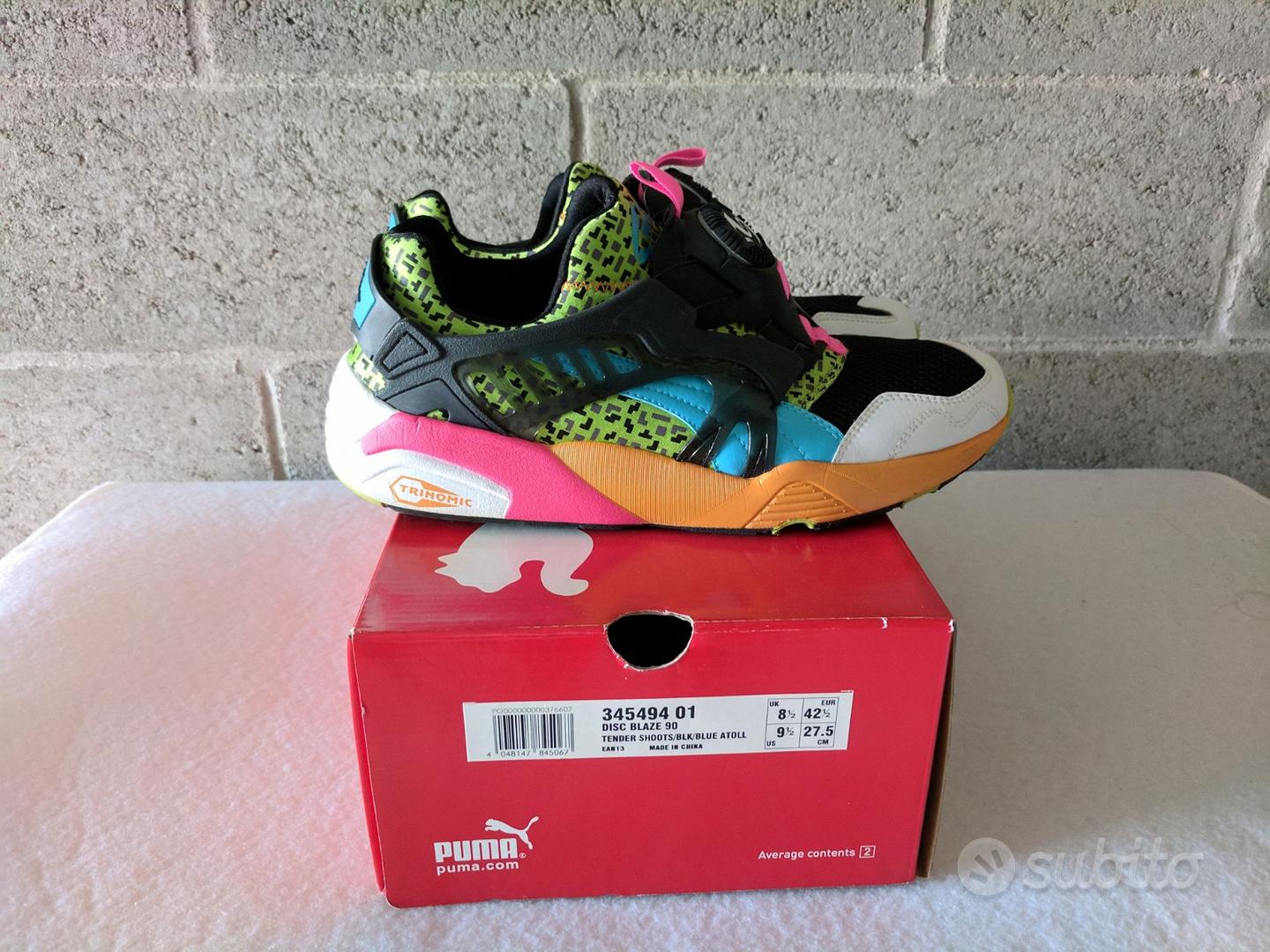 Puma disc anni store 90 bambino rosa