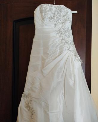 abito da sposa bianco Parigi con corsetto a parte 