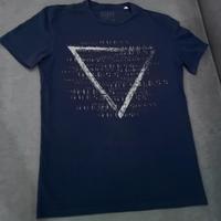 T-Shirt manica corta Guess, Blu, Cotone, Tg.M
