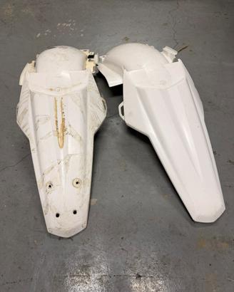 Plastiche Parafango post fantic xe 125  bianco