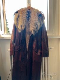 Cappotto lungo Roberto Terreni vera pelle