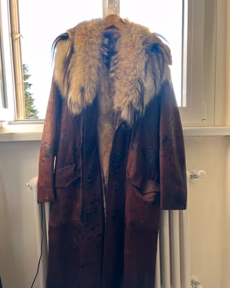Cappotto lungo Roberto Terreni vera pelle