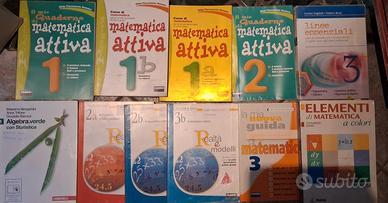 Lotto libri di Matematica ZanichelliFabbriPetrini