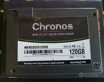 Chronos 120GB SSD 2,5" SATA III