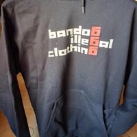 Felpa uomo nera BANDOG 