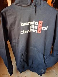 Felpa uomo nera BANDOG 