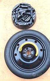 ruotino 125/80 r17 alfa romeo giulia 500x jeep 