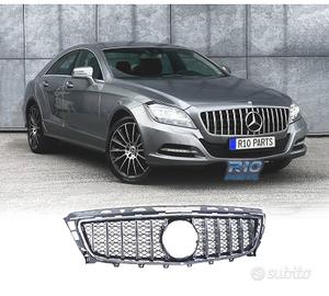 GRIGLIA MERCEDES CLS C218 11-14 LOOK GT NERO CROMA