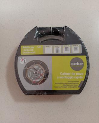 Catene da neve Acter KNS-95 da 9mm NUOVE