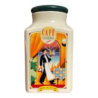 Barattolo di ceramica per caffè  Vergnano vintage