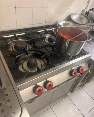 Fuochi fornelli da ristorante