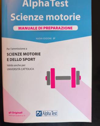 Alpha Test Scienze Motorie - Manuale