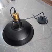 Lampadario nero