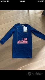 Vestito in felpa Moschino