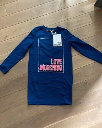 Vestito in felpa Moschino