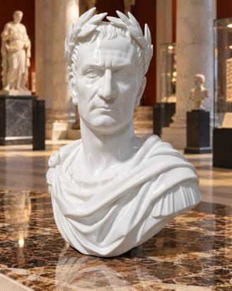 Giulio Cesare Busto Imperiale con Corona d’Alloro