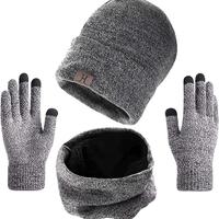 Cappello Invernali Uomo  Guanti Touch Screen