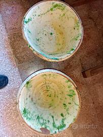 coppia di limmi pugliesi in terracotta antica 