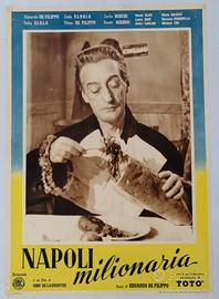 FOTOBUSTA FILM NAPOLI MILIONARIA