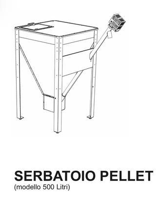 Immergas serbatoio pellet