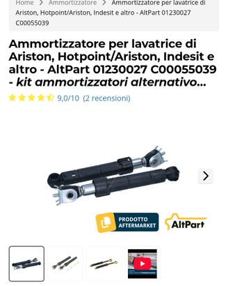 Ammortizzatori lavatrice