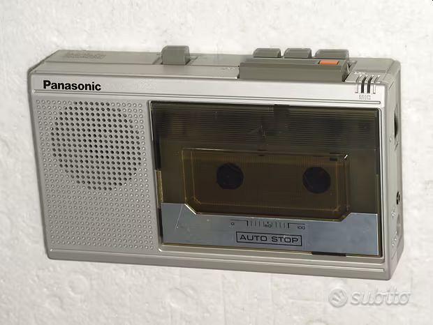 Registratore cassette Panasonic RQ-341A vintage - Collezionismo In ...