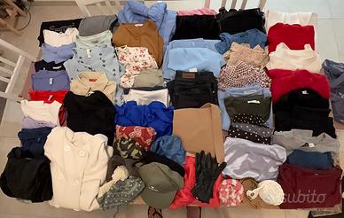 Lotto 64 capi donna taglia S - Estate/Inverno