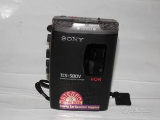 Registratore portatile Sony tcs-580V  			