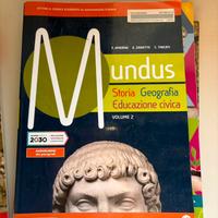 MUNDUS, libro di storia geografia edu civica