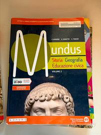 MUNDUS, libro di storia geografia edu civica