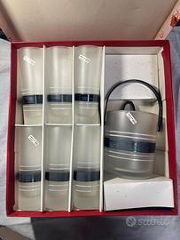 Set 6 Bicchieri Cristallo 3A Crystal