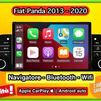 Autoradio Carplay android aut FIAT PANDA 2013-2020