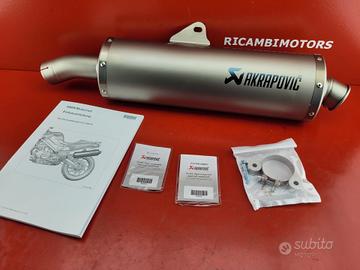 MARMITTA AKRAPOVIC BMW F800R F800GT